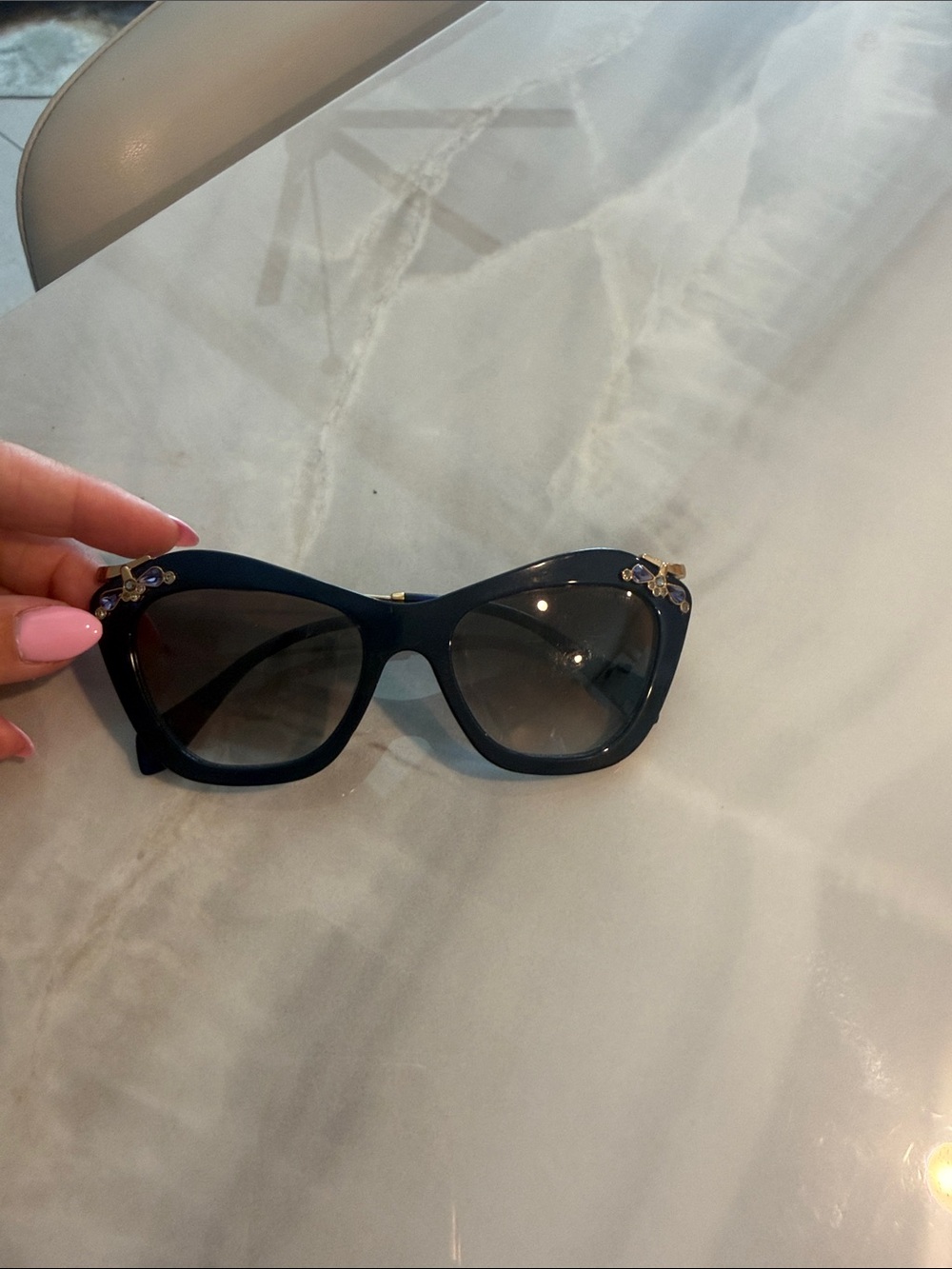 Mui mui cat eye sunglassss